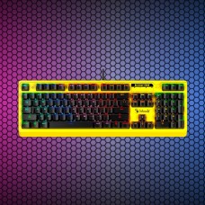 Клавиатура игровая Bloody B810RC YELLOW <RGB, мех клавиатура>