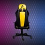 Игровое компьютерное кресло 1stPlayer FK2, Black/­Yellow