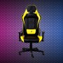 Игровое компьютерное кресло 1stPlayer FK2, Black/­Yellow