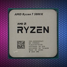 Процессор AMD Ryzen 7 5800X 3,8Гц (4,7ГГц Turbo) Zen 3 8-ядер 16 потоков