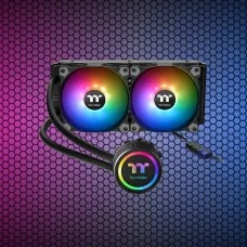 Водяное охлаждение на процессор Thermaltake Water 3.0 240 ARGB Sync, CL-W233-PL12SW-A
